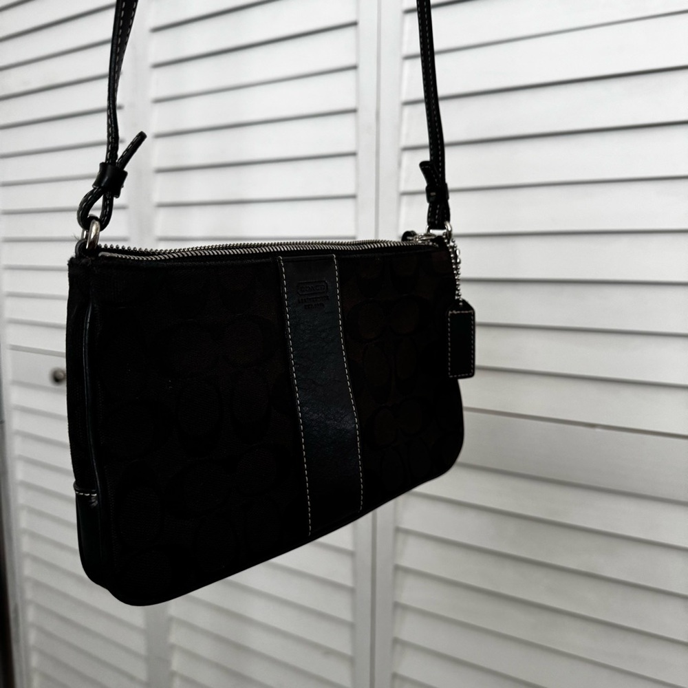 Coach Black Crossbody Purse - Picture 10 of 13